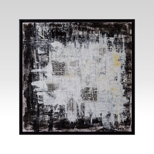 Marco Croce 'White' Painting - Image 4