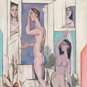 Edoardo Perrone di San Martino "A la Fenetre" 1979