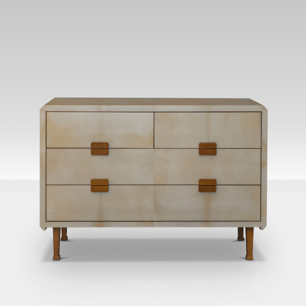 1960s Italian Parchment Chest of Drawers - Image 3