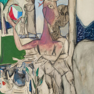 Edoardo Perrone di San Martino "Marin avec ballon" 1975