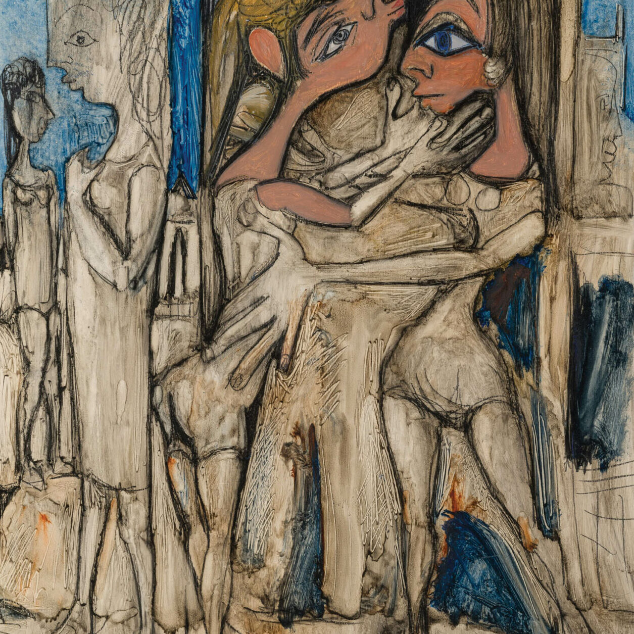 Edoardo Perrone di San Martino "Abbraccio" 1972