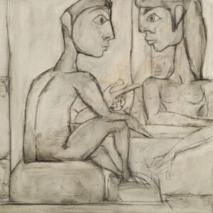 Edoardo Perrone di San Martino "Conversation" 1974