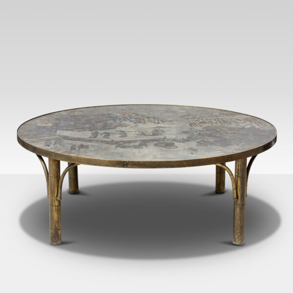 1960s Philip and Kelvin LaVerne Coffee Table - Image 2