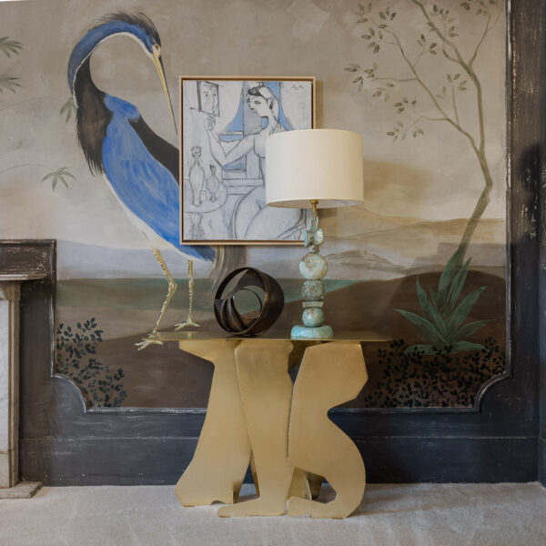 F Edition Brutalist All Brass Console - immagine 4