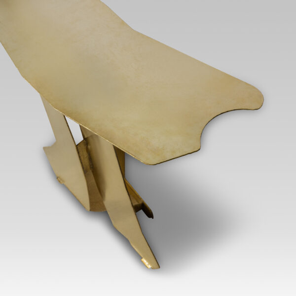 F Edition Brutalist All Brass Console - immagine 2