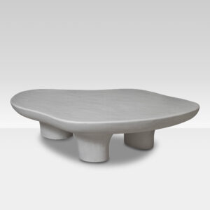 White Plaster Coffee Table