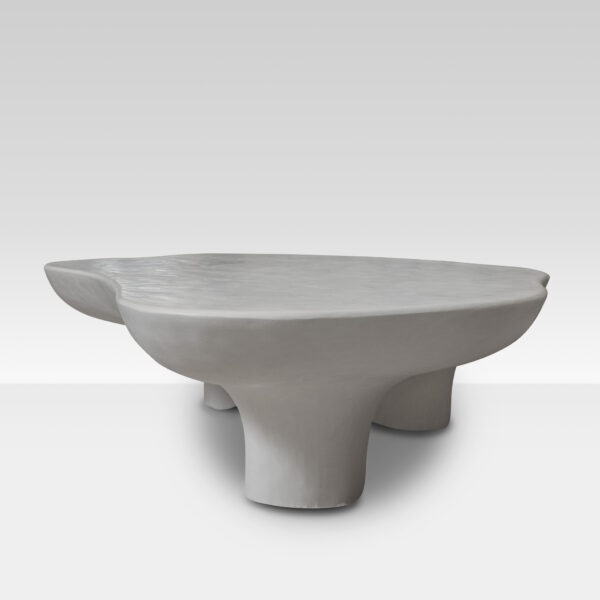 White Plaster Coffee Table - Image 3