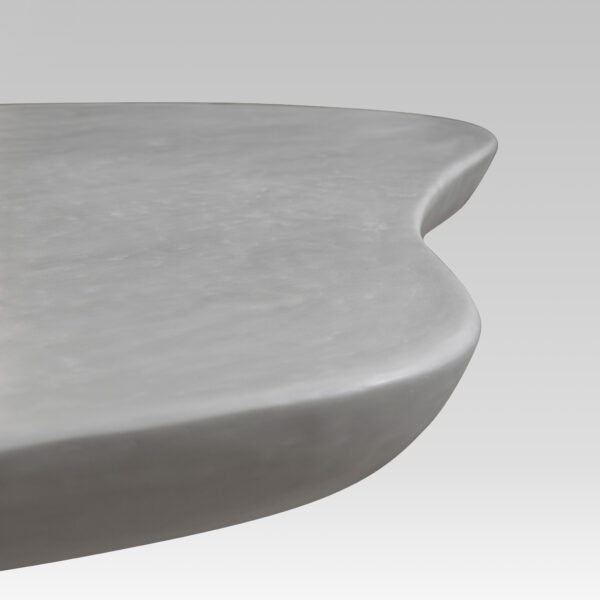White Plaster Coffee Table - Image 2