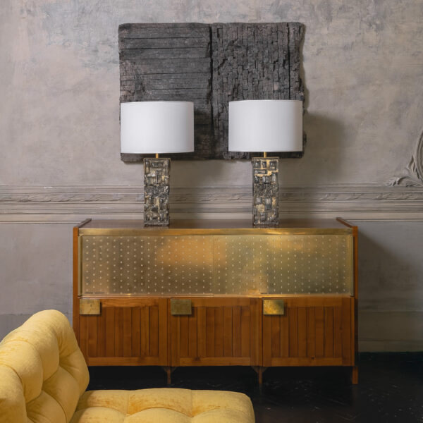 1970s Pair of Vintage Table Lamps - Image 5