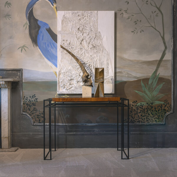 Wood and Iron Italian Console - Image 4