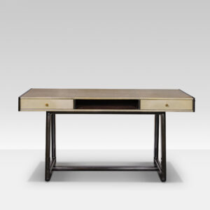 1970s Italian Wood | Parchment Desk