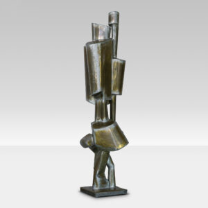 Roger Desserprit Bronze Sculpture, France 1971