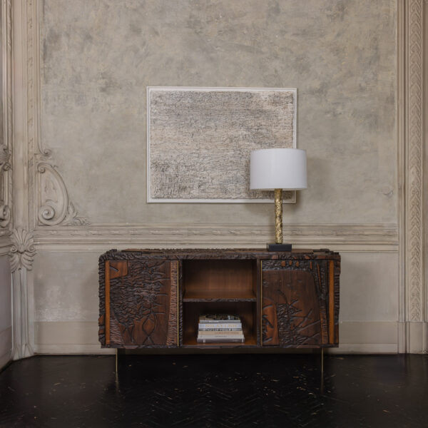 Italian Victor Cerrato Sculptural Sideboard, 1970s - Image 4