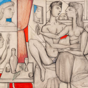 Edoardo Perrone di San Martino “Au miroir" 1979