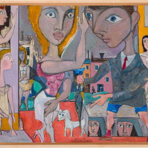 Edoardo Perrone di San Martino “L'incontro” 1974