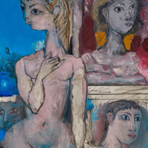 Edoardo Perrone di San Martino “Nudo femminile” 1979