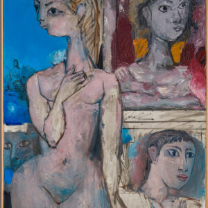 Edoardo Perrone di San Martino “Nudo femminile” 1979