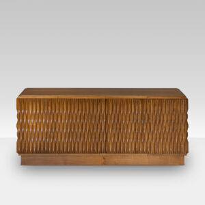 F Edition Sculptural Four Doors Sideboard