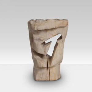 Thierry Colson | Small Figurative Wood Sculpture | France 2025