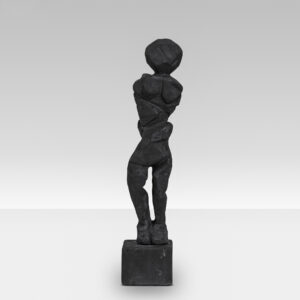 Thierry Colson | Small Figurative Wood Sculpture | France 2025