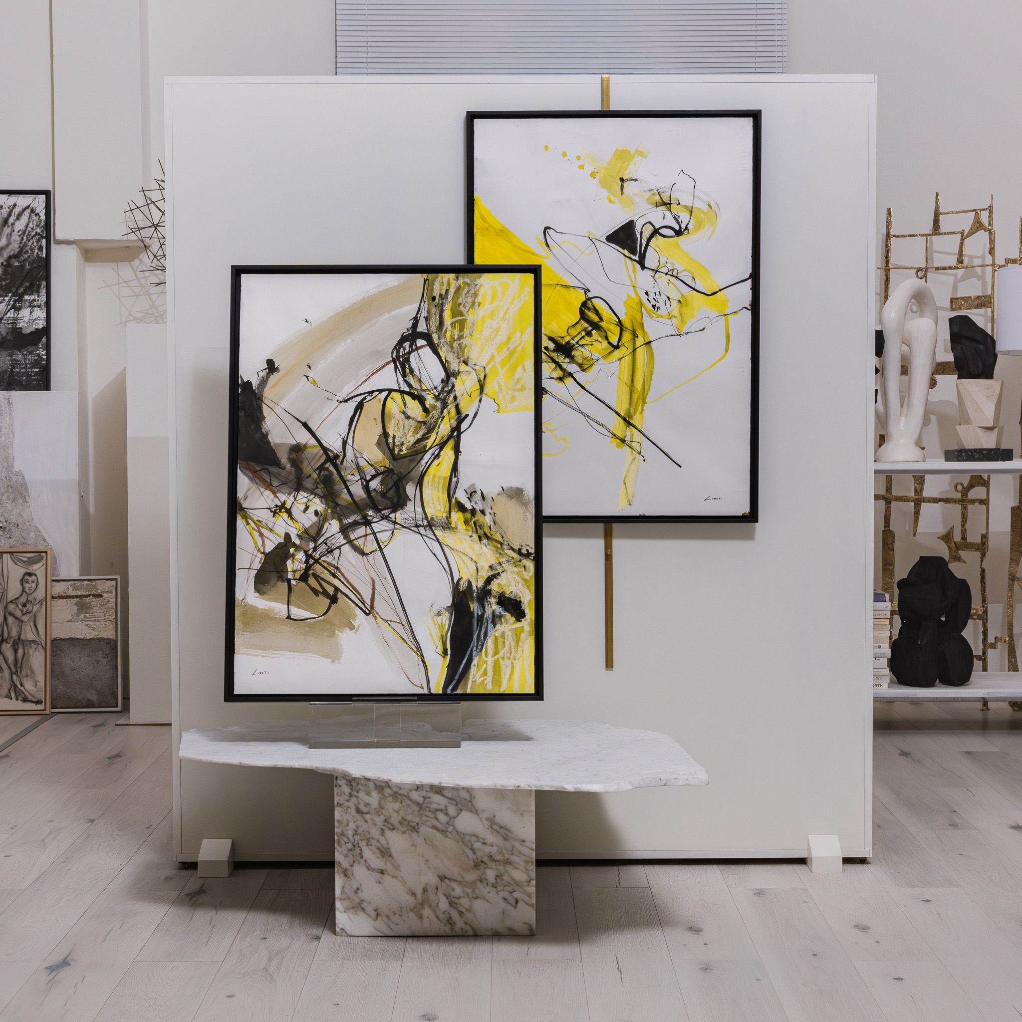 Alex Loreti “Untitled 21” Abstract Decorative Wall Art, Italy 2026 - Image 5