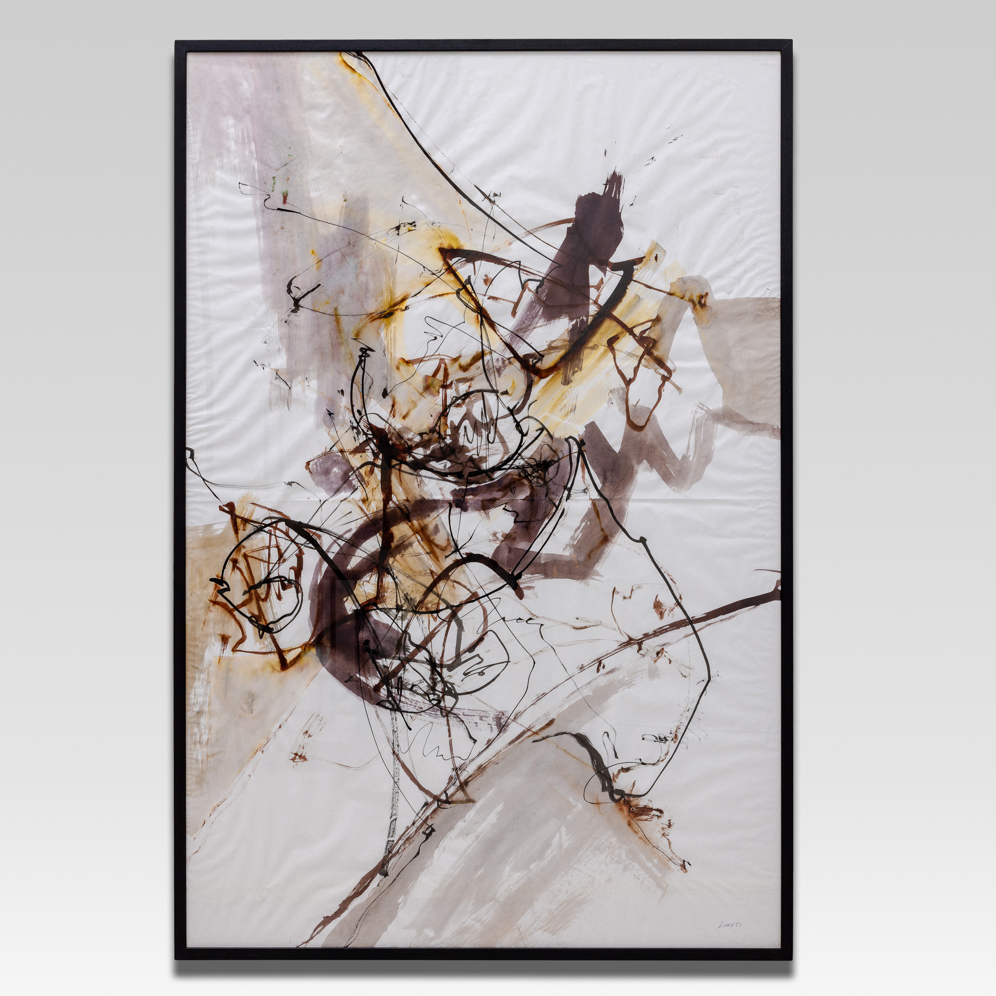 Alex Loreti “Untitled 22” Abstract Decorative Wall Art, Italy 2026