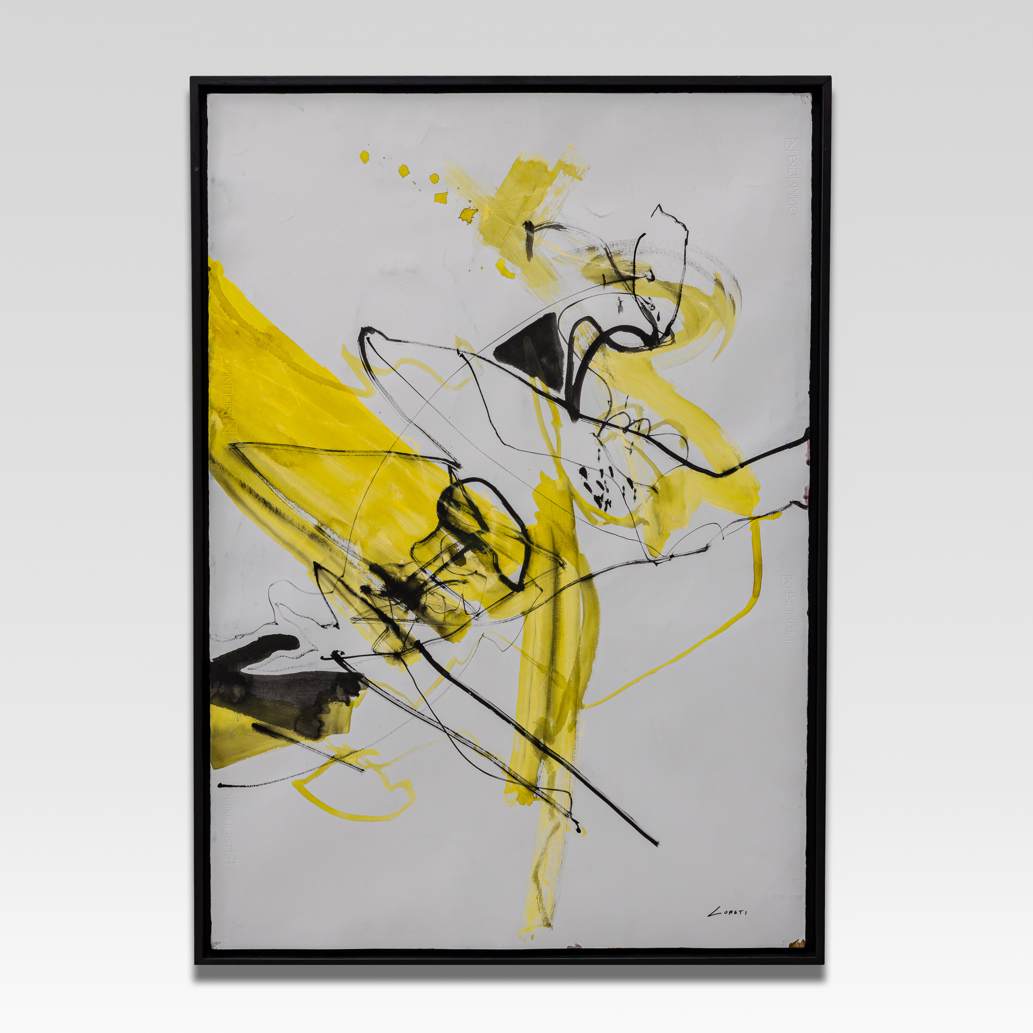 Alex Loreti “Untitled 21” Abstract Decorative Wall Art, Italy 2026