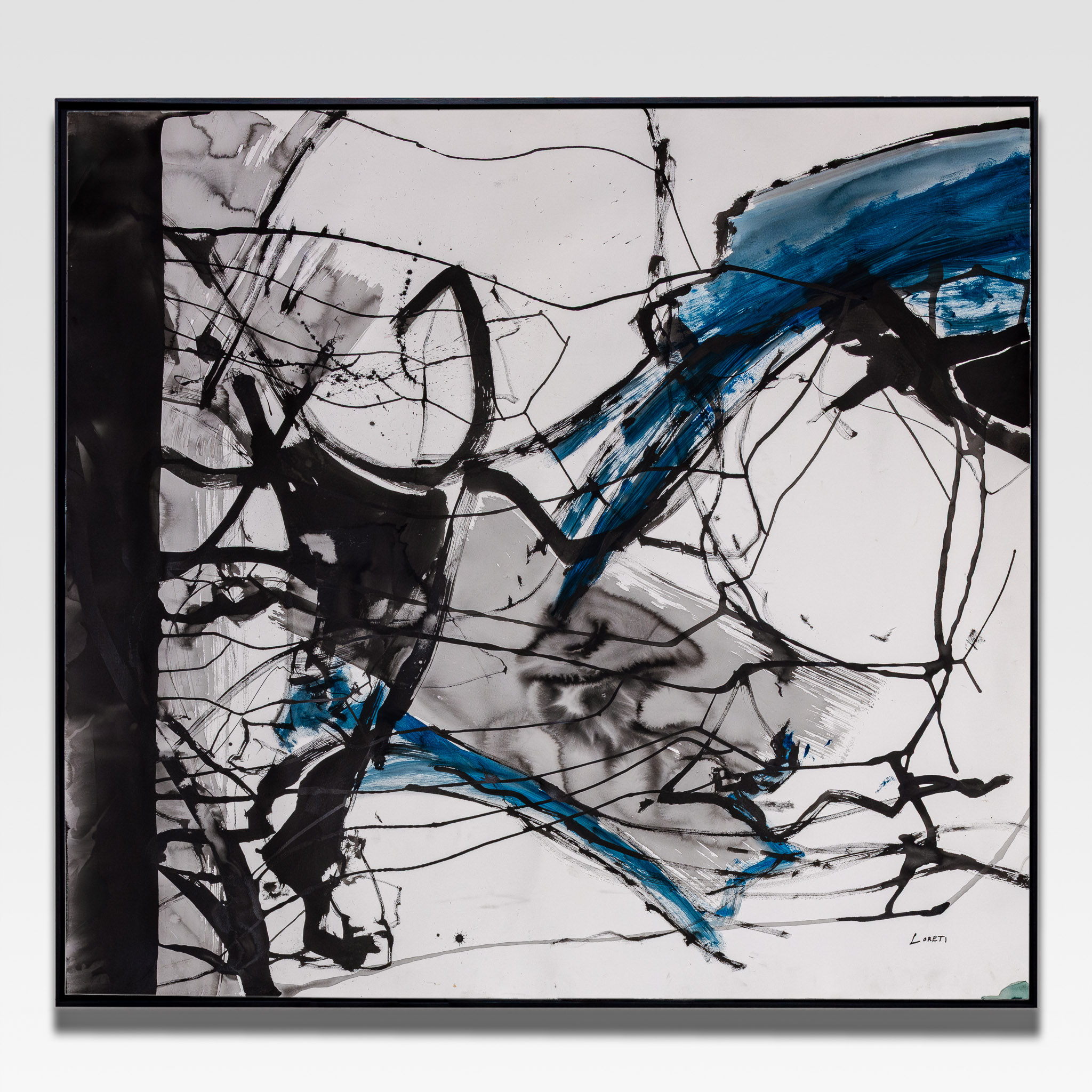 Alex Loreti “Untitled 18” Abstract Decorative Wall Art, Italy 2026 - Image 4