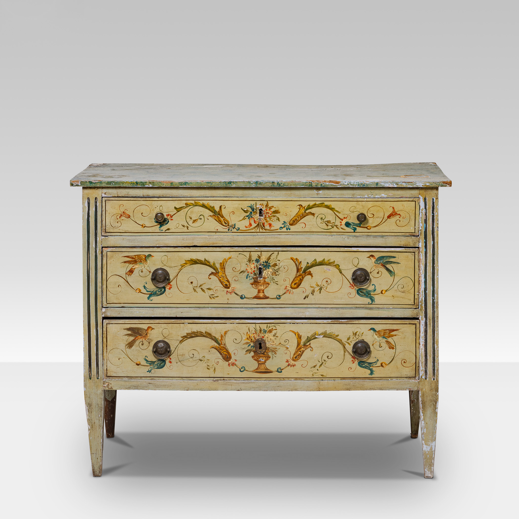 XIX Century Lacquered Chest of Drawers