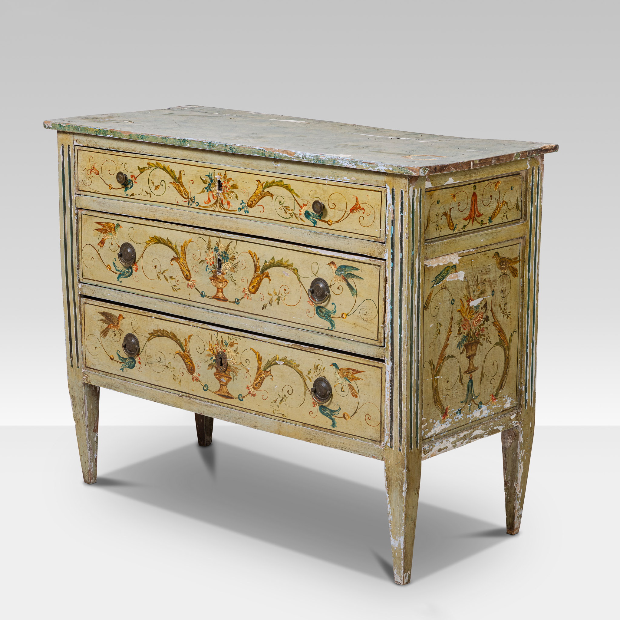 XIX Century Lacquered Chest of Drawers - Image 2