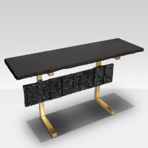 1970s Ceramic Tiles Console