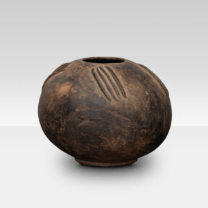 19th-century Tutsi pigmented ceramic bowl | Rwanda