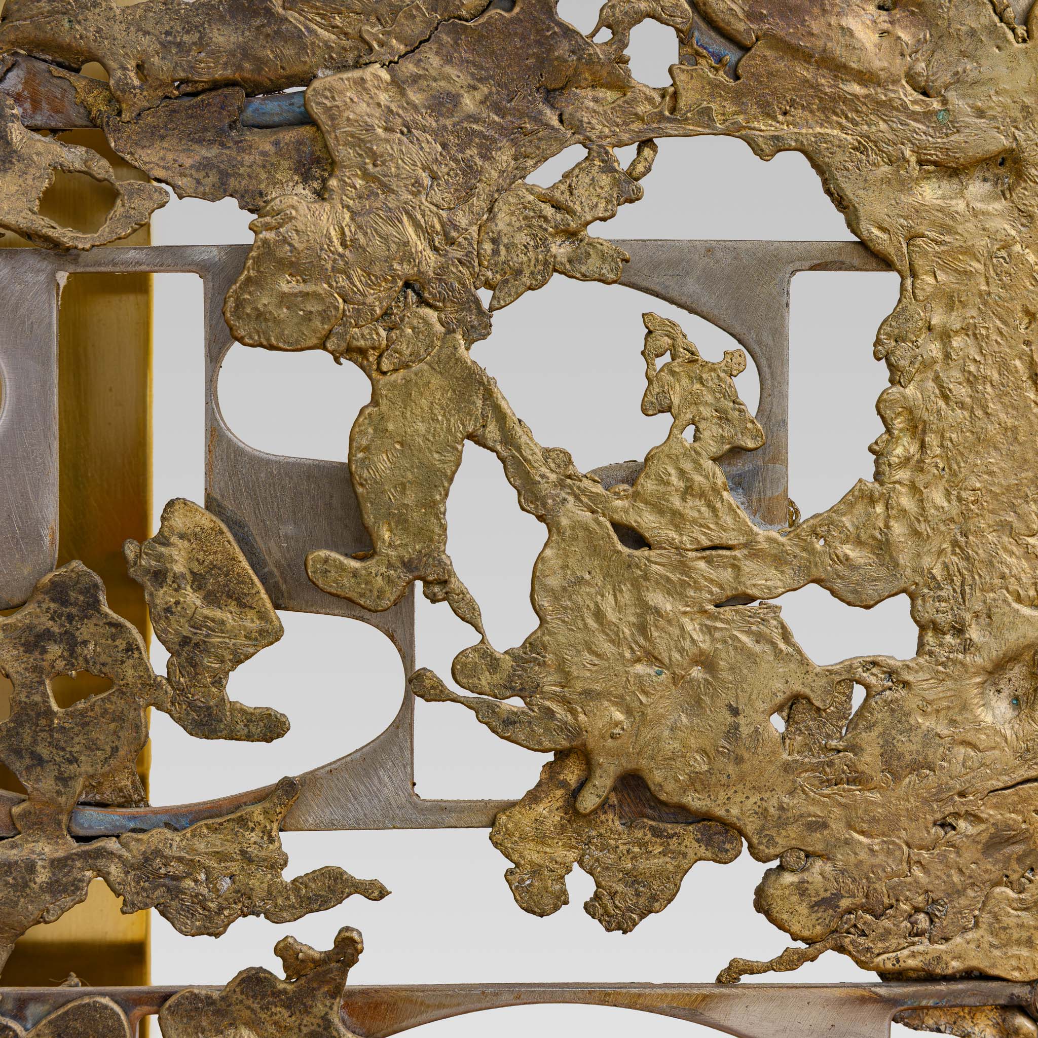brutalist disc lamp - Image 3