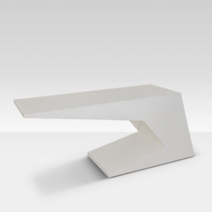 White Aerodynamic Italian Console